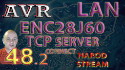 AVR LAN. ENC28J60. TCP Server. Устанавливаем и разрываем соединение