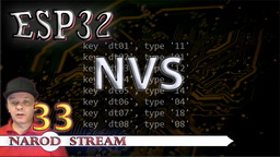 ESP32 Энергонезависимое хранилище данных NVS